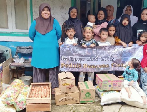 Keluarga Besar GPSLands Indosolutions Berbagi dan Peduli Bencana Gempa Cianjur
