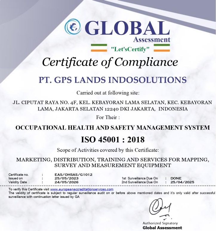 ISO 45001:2018 – Sistem Manajemen Kesehatan dan Keselamatan Kerja (SMK3)